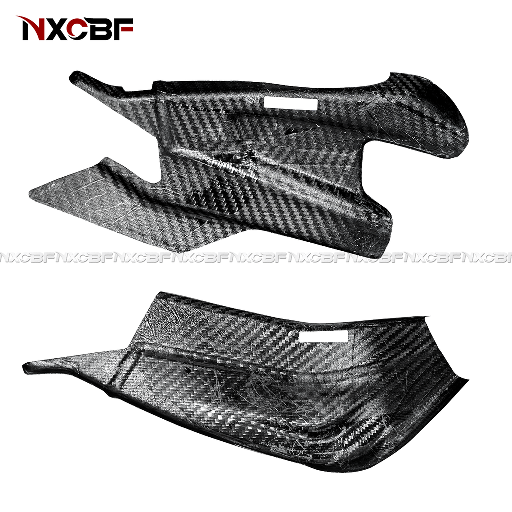 BMW S1000RR S1000R Carbon Fiber Swingarm Covers Protection BMW