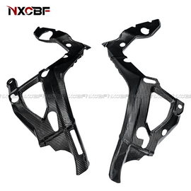 BMW S1000RR S1000R Carbon Fiber Frame Covers Protectors BMW