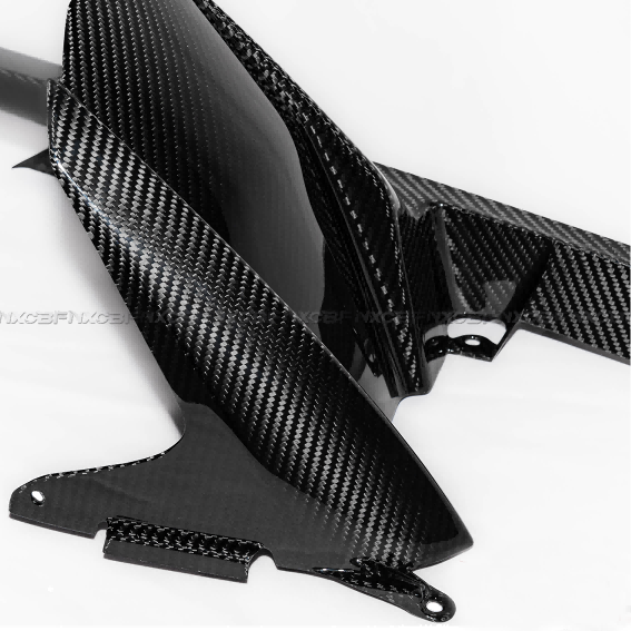 BMW S1000RR S1000R Carbon Fiber Rear Fender / Chain Guard BMW