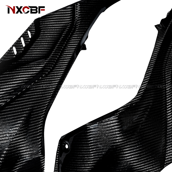 BMW S1000RR Carbon Fiber Tank Side Panels (OEM Version) BMW