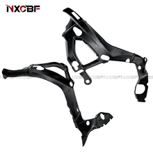 Load image into Gallery viewer, BMW S1000RR S1000R Carbon Fiber Frame Covers Protectors BMW