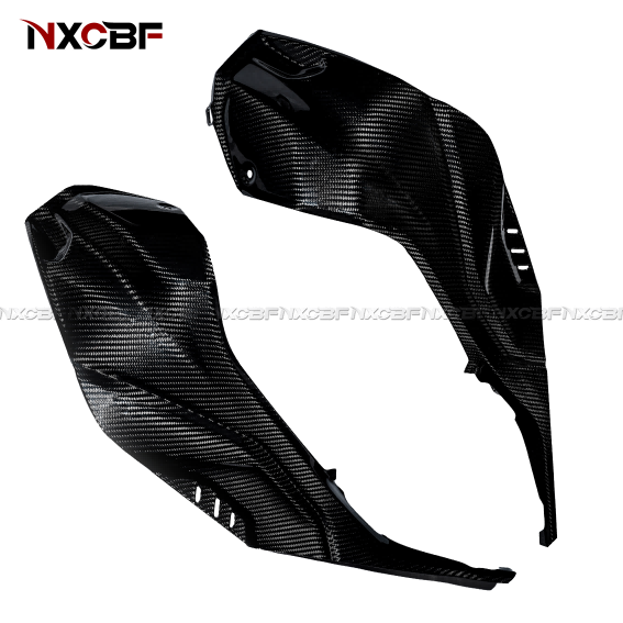 BMW S1000RR Carbon Fiber Tank Side Panels (OEM Version) BMW