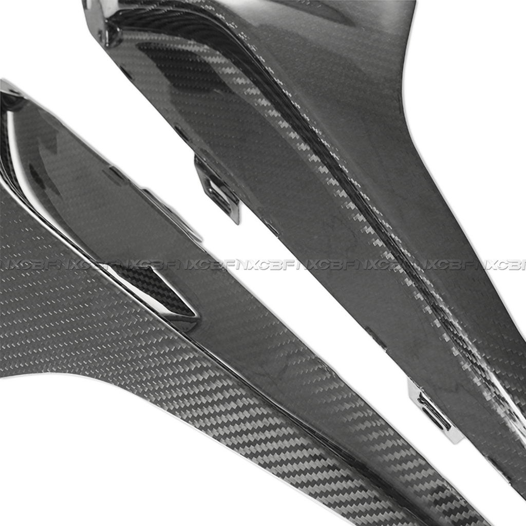 BMW S1000RR 2015-2019 Carbon Fiber Upper Side Fairings Cowls BMW
