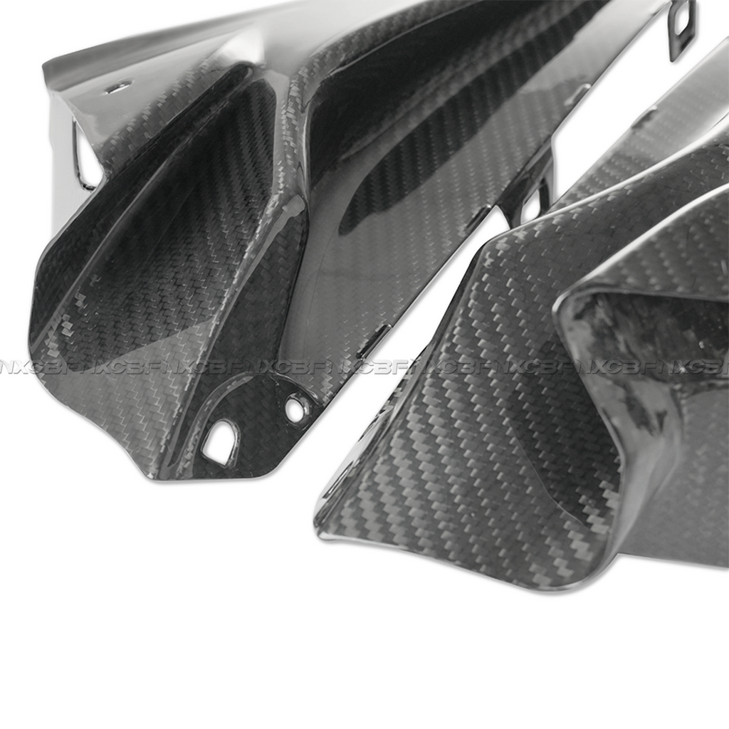 BMW S1000RR 2015-2019 Carbon Fiber Upper Side Fairings Cowls BMW