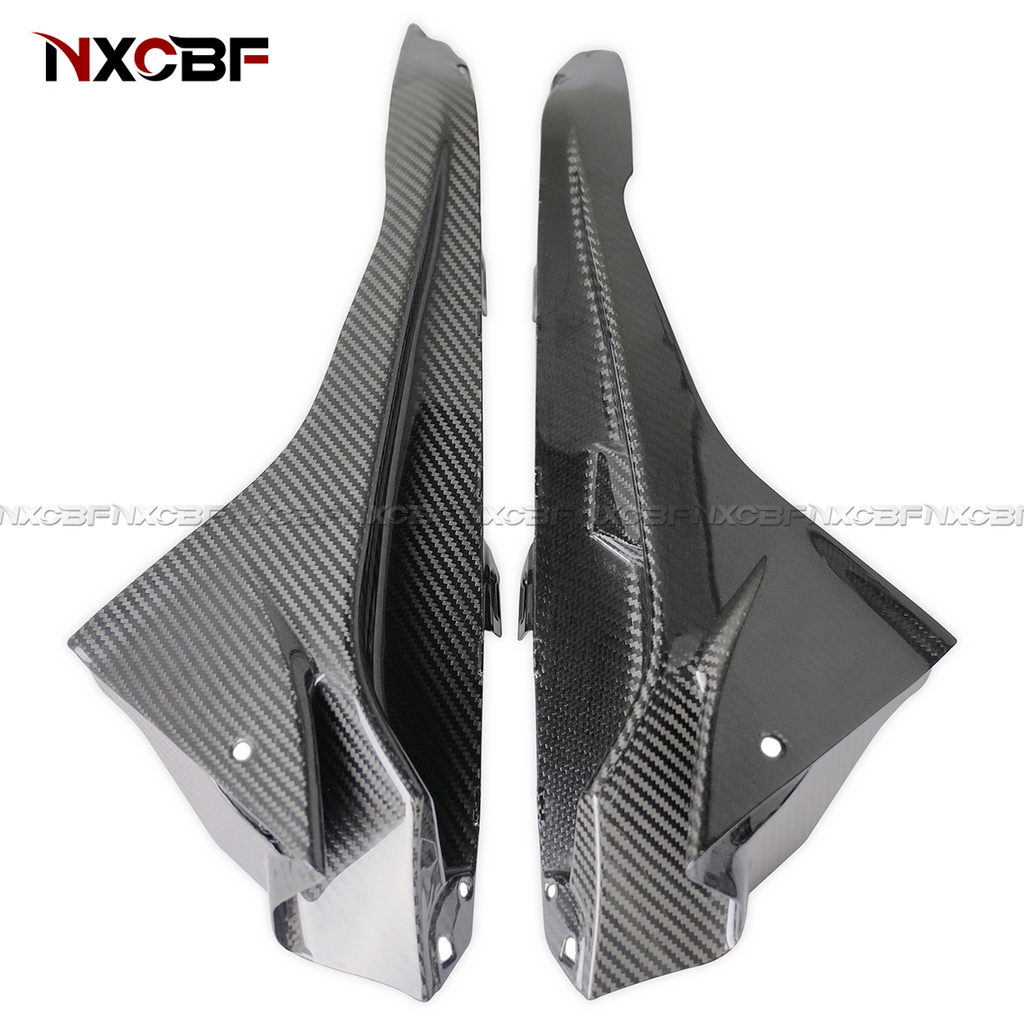 BMW S1000RR 2015-2019 Carbon Fiber Upper Side Fairings Cowls BMW