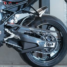 BMW S1000RR S1000R Carbon Fiber Rear Fender / Chain Guard BMW