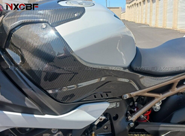 BMW S1000RR Carbon Fiber Tank Side Panels (OEM Version) BMW